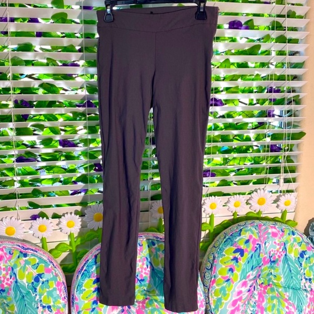 Foreign Exchange stretchy gray pants
